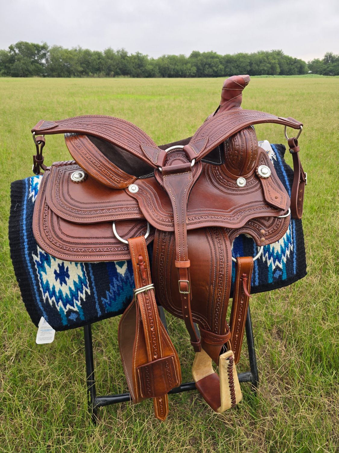 Montura vaquera artesanal